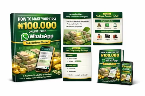How to Make Your First ₦100,000 Online Using WhatsApp (No Experience Needed)