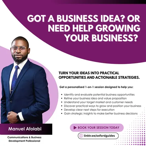 Have a Business Idea? or looking For a Clearer Path to Grow Your Business?