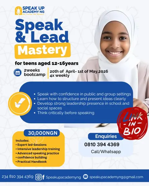 Speak & Lead Mastery Bootcamp
