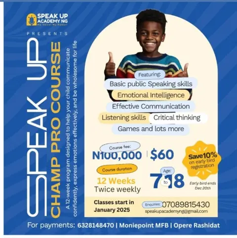 Speak Up Signature Course