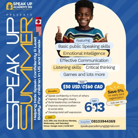 Speak Up Summer!