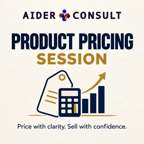Product Pricing Strategy Session for Manufacturers