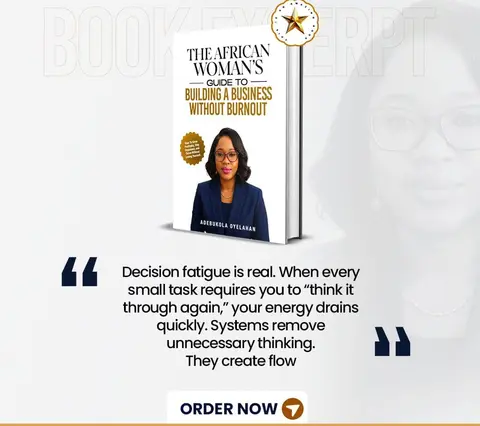 The African Woman's Guide to Building a Business Without Burnout (Hard Copy)