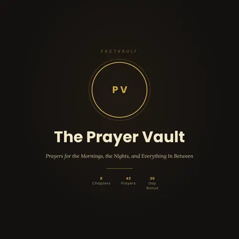 The Prayer Vault — Prayers for the Mornings, the Nights, and Everything In Between
