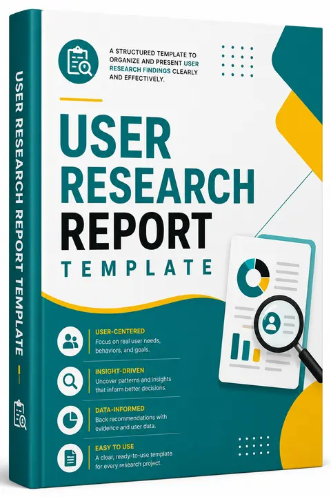 USER RESEARCH  REPORT TEMPLATE