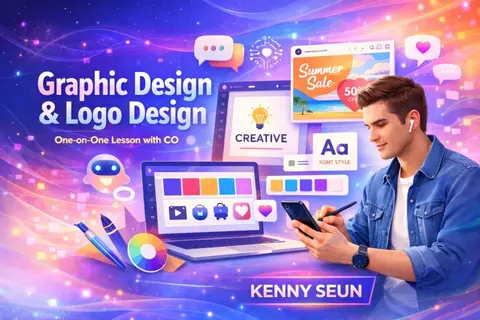 Graphic Design & Logo Design One-on-One Online Course