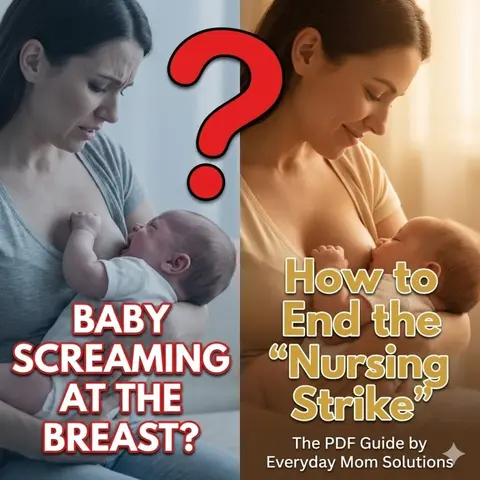 Baby Screaming at the Breast?  How to End the "Nursing Strike" Why it works: