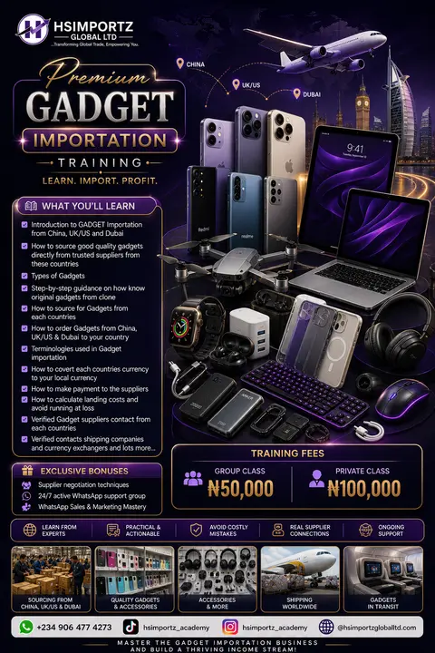 GADGET IMPORTATION