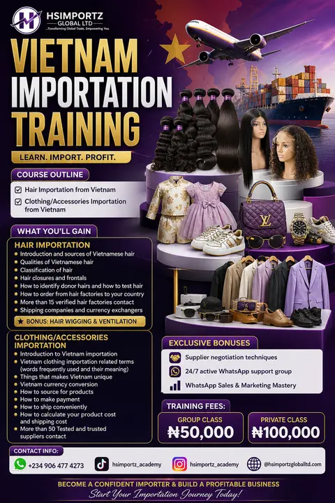 VIETNAM IMPORTATION