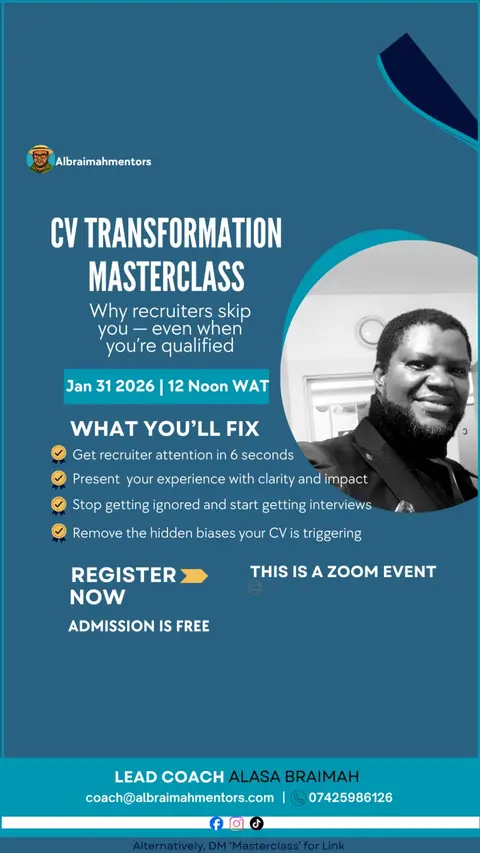 CV Transformation Masterclass | Why Recruiters Skip You, Even When You Are Qualified!