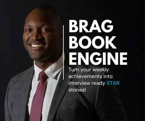 The Brag Book Engine: Turn your weekly achievements into interview‑ready STAR stories, effortlessly.