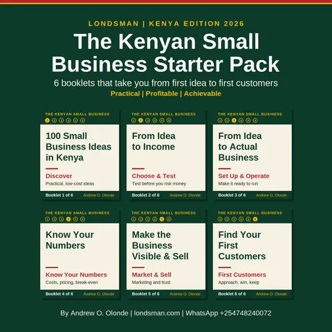 From Idea To Actual Business: A practical guide to turning a tested business a workable small business
