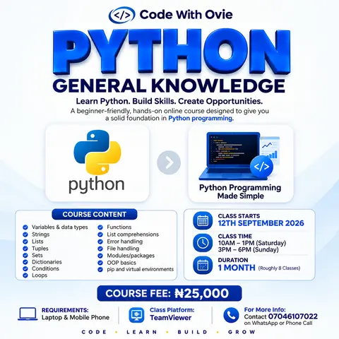 🚀 Python Programming for Beginners: From Zero to Practical Projects