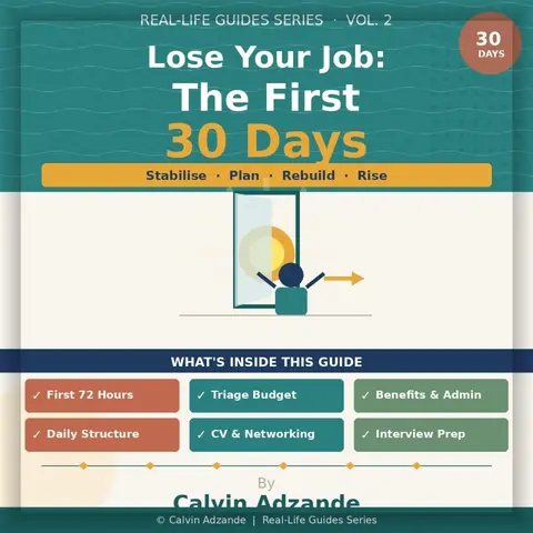 LOST YOUR JOB? HOW TO NAVIGATE THE FIRST 30 DAYS