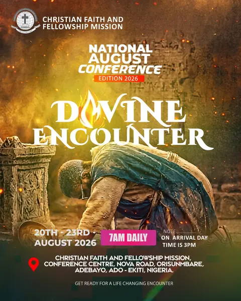 DIVINE ENCOUNTER - CFFMINT ANNUAL INTERNATIONAL AUGUST RETREAT 2026