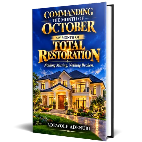 Commanding the Month of October: My Month of Total Restoration