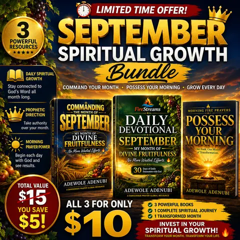 SEPTEMBER SPIRITUAL GROWTH BUNDLE