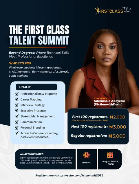 THE FIRST CLASS TALENT SUMMIT
