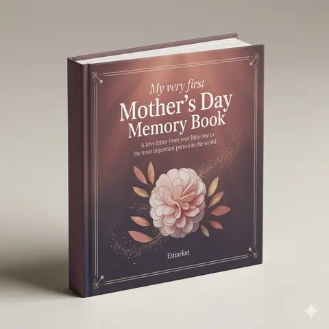 First Mothers Day Gift Printable volume 1, New Mom Memory Book Instant Download, Baby Keepsake journal