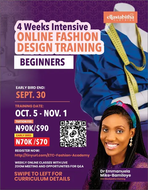 Ellastabitha Online Fashion Academy for Beginners