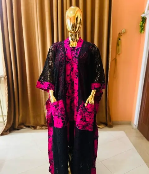 The Joy 2 in 1 Dress Pink and Black