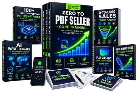 ZERO TO PDF SELLER™ with AI (Coupon Applied)
