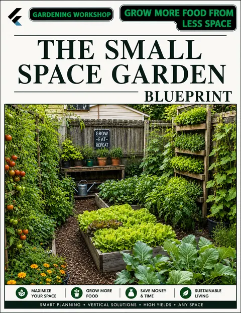 The Small Space Garden Blueprint