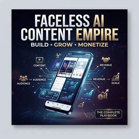 How to Build, Grow & Monetize TikTok, YouTube & Instagram Without Showing Your Face