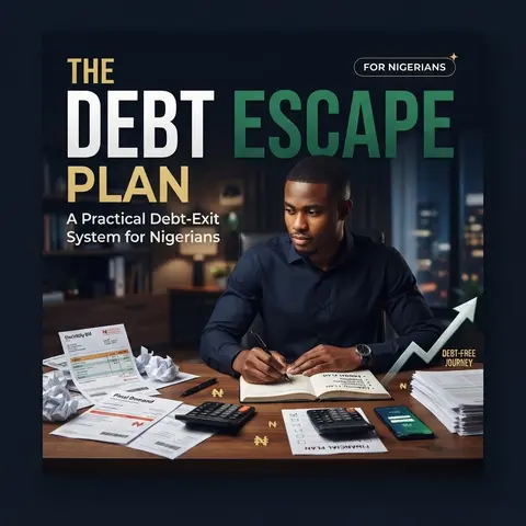 HOW TO GET OUT OF DEBT WITHOUT TAKING ANOTHER LOAN (The Practical Nigerian Debt Escape Plan for Loan Apps, Family Pressure, Salary Advances & Overdue Bills)