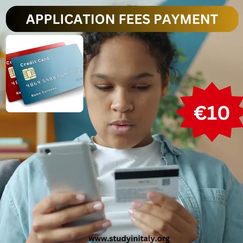 Application fees payment