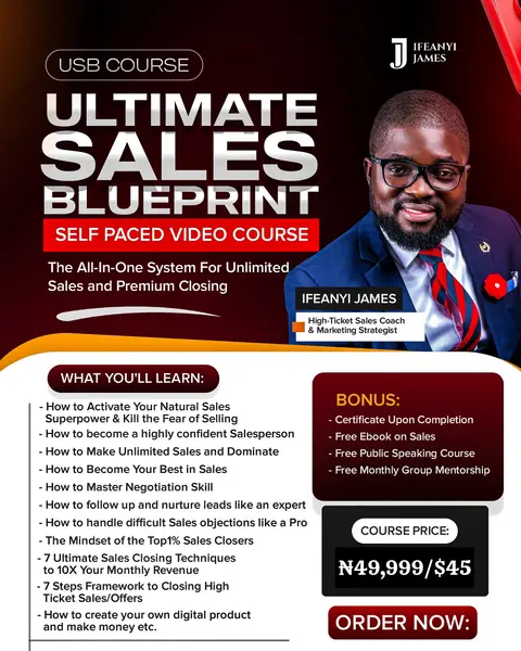 (Advanced) Ultimate Sales Blueprint Course