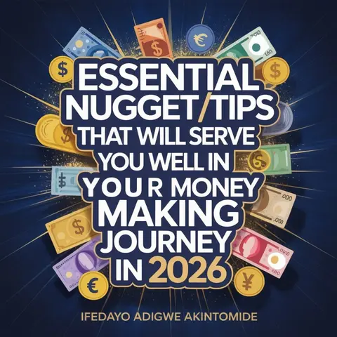 Essential nuggets/tips needed for your money making journey in 2026