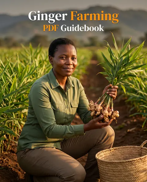 Ginger Farming PDF Guide Book