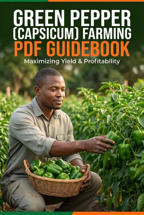 Green Pepper (Capsicum) Farming PDF Guide Book