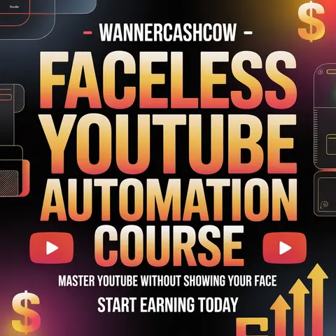 WannerCashCow – Faceless Youtube Automation Course