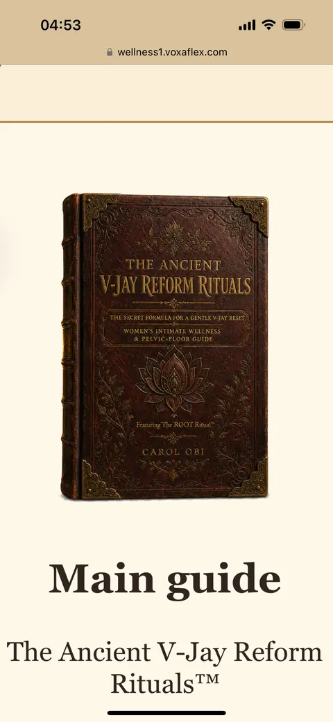 THE ANCIENT V-JAY REFORM RITUALS