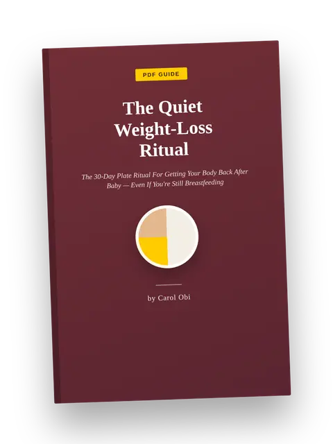 The Quiet Weight-Loss Ritual — Postpartum Edition