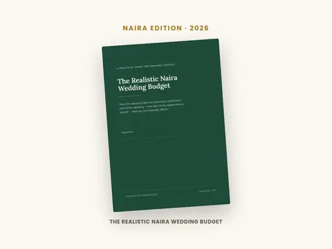 Upsell Offer — The Realistic Naira Wedding Budget