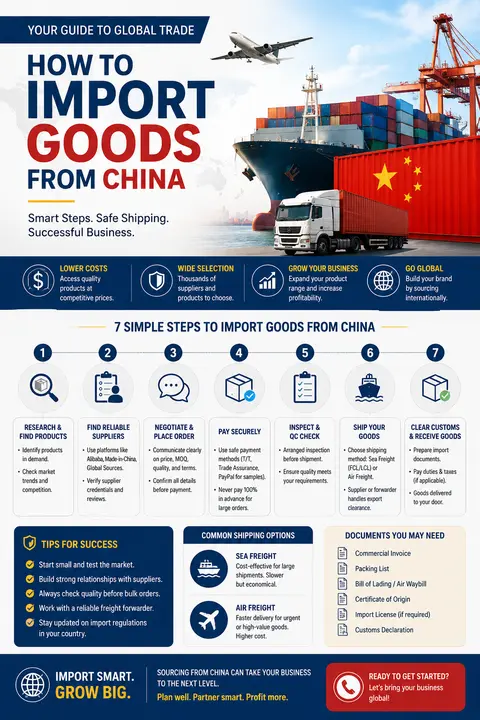 Importing from China to Cameroon