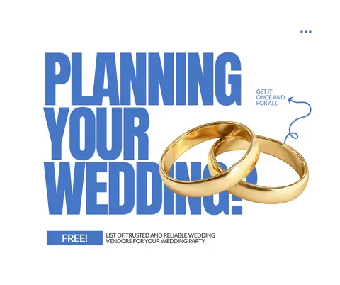 List of Trusted and reliable Wedding Vendors for your party