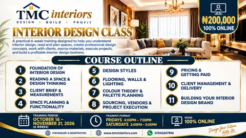 INTERIOR DESIGN CLASS