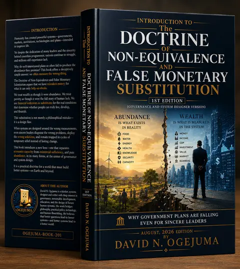The Doctrine of Non-Equivalence and False Monetary Substitution 1st Edition By David N. Ogejuma (Governance and system designer E-version)