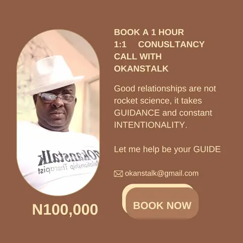1 hour 1:1 CONSULTANCY CALL WITH OKANSTALK