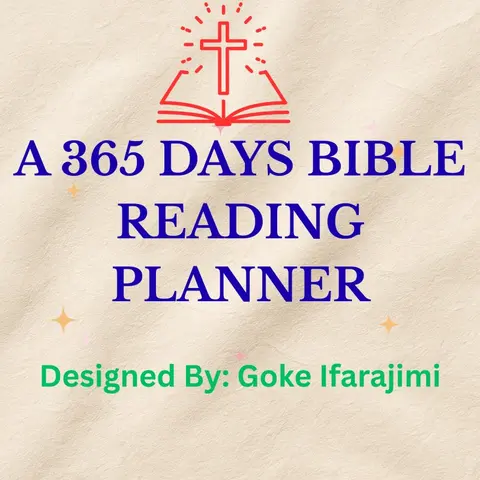 365 Days Bible Reading Planner