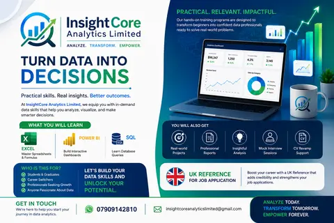 Data Analytics Essentials - Excel, PowerBi, SQL