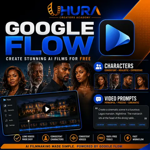 Google Flow Prompts I used for the Tutorial