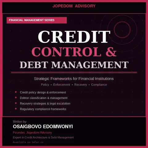 Credit Control and Debt Management