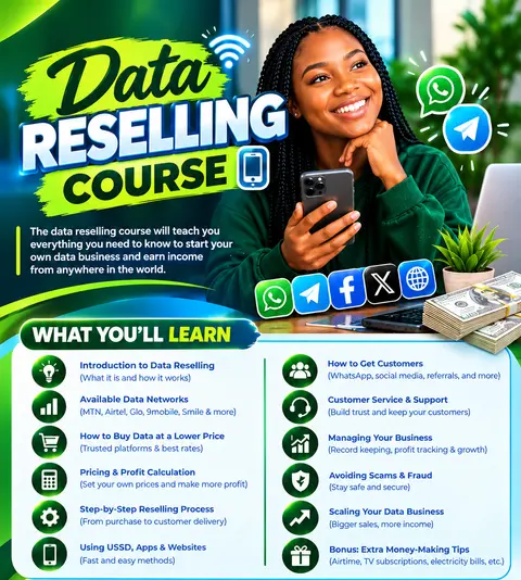DATA RESELLING COURSE