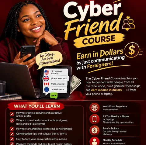 FEMALE CYBER FRIEND COURSE