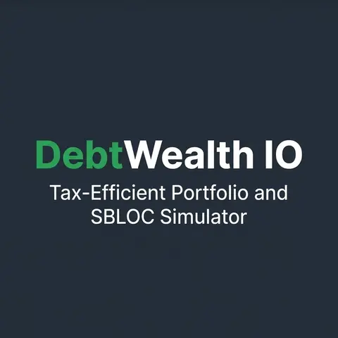 DebtWealth IO — Tax-Efficient Portfolio & SBLOC Calculator